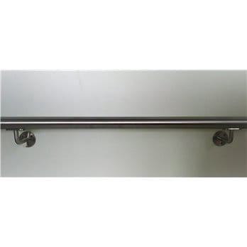 Poręcz naścienna stal nierdzewna 42,4 mm  ( długość 1 cm)
