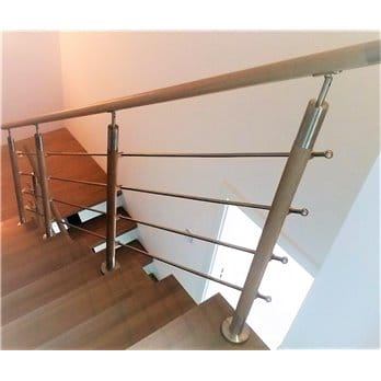 Balustrada stal nierdzewna - dąb 42,4 mm [4mb]