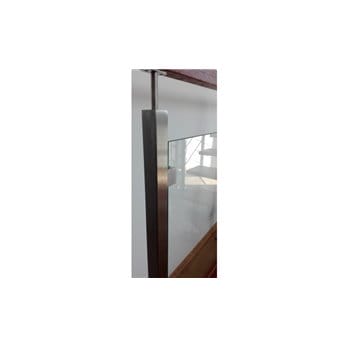 Balustrada stal nierdzewne 40x40x2 (wypełnienie szklane) montaż płaski