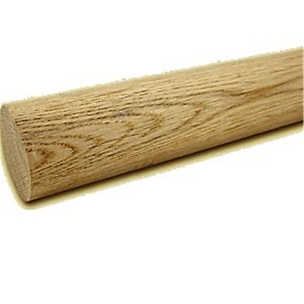 Poręcz dębowa fi 42,4mm (długości 1 cm)