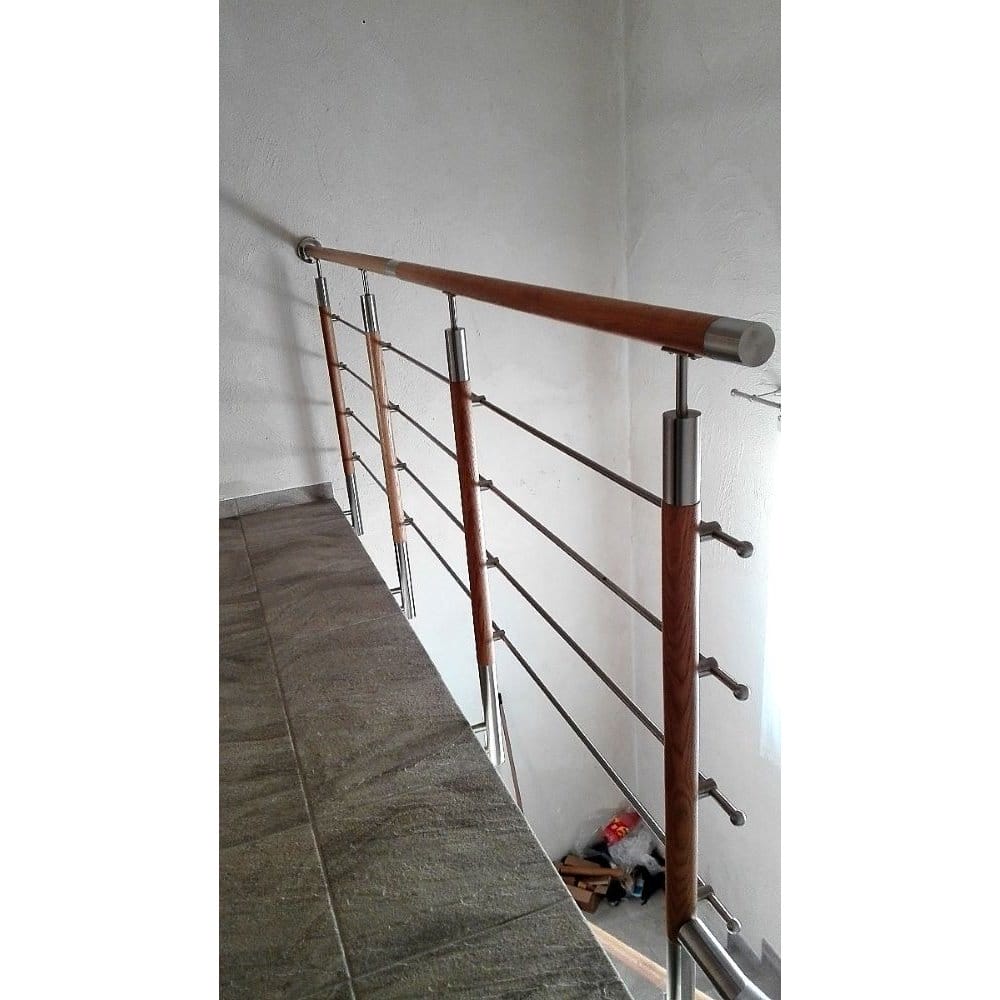 Balustrada stal nierdzewna - dąb 42,4 mm [3mb]