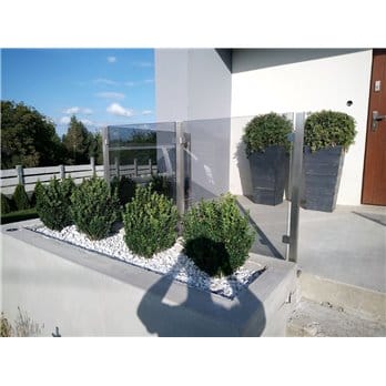 Balustrada stal nierdzewna - szkło satyna  [3 MB]