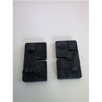 Uszczelka gumowa do uchwytu szkła dla słupka 40x40mm