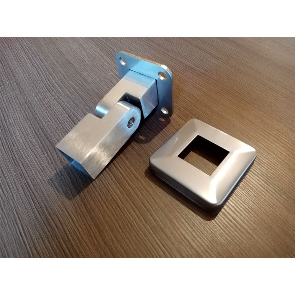 Uchwyt przegubowy drewnianej poręczy balustradowej  40x40mm