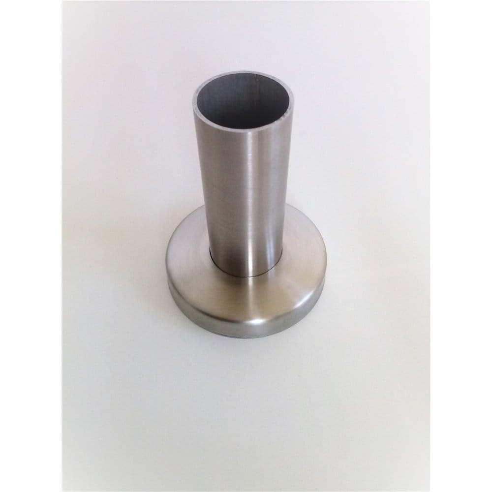 Okucie dolne słupka drewnianego 42,4mm - mocowanie płaskie