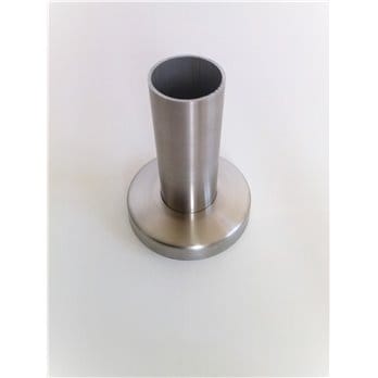 Okucie dolne słupka drewnianego 42,4mm - mocowanie płaskie