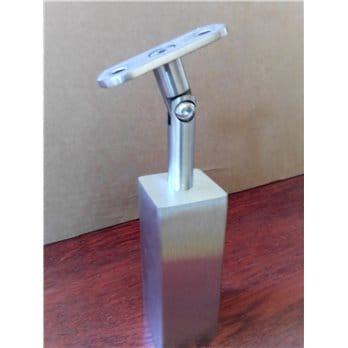 Okucie górne słupka drewnianego 40x40mm - wieżyczka przegubowa