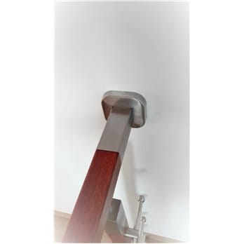 Uchwyt stały drewnianej poręczy balustradowej 40x40mm