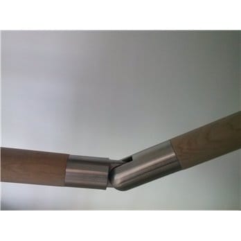Kolano przegubowe dla poręczy drewnianej 42,4mm