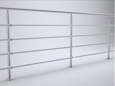 Balustrady stal nierdzewna - Rura FI 42,4 mm