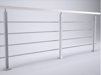 Balustrady systemowe - Profil 40x40mm